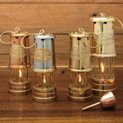 garrett-wade 10" All Brass Oil Lamp