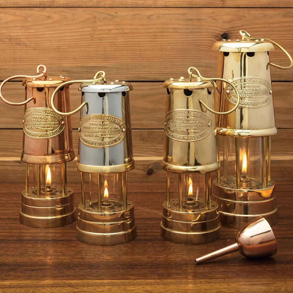 garrett-wade 10" All Brass Oil Lamp