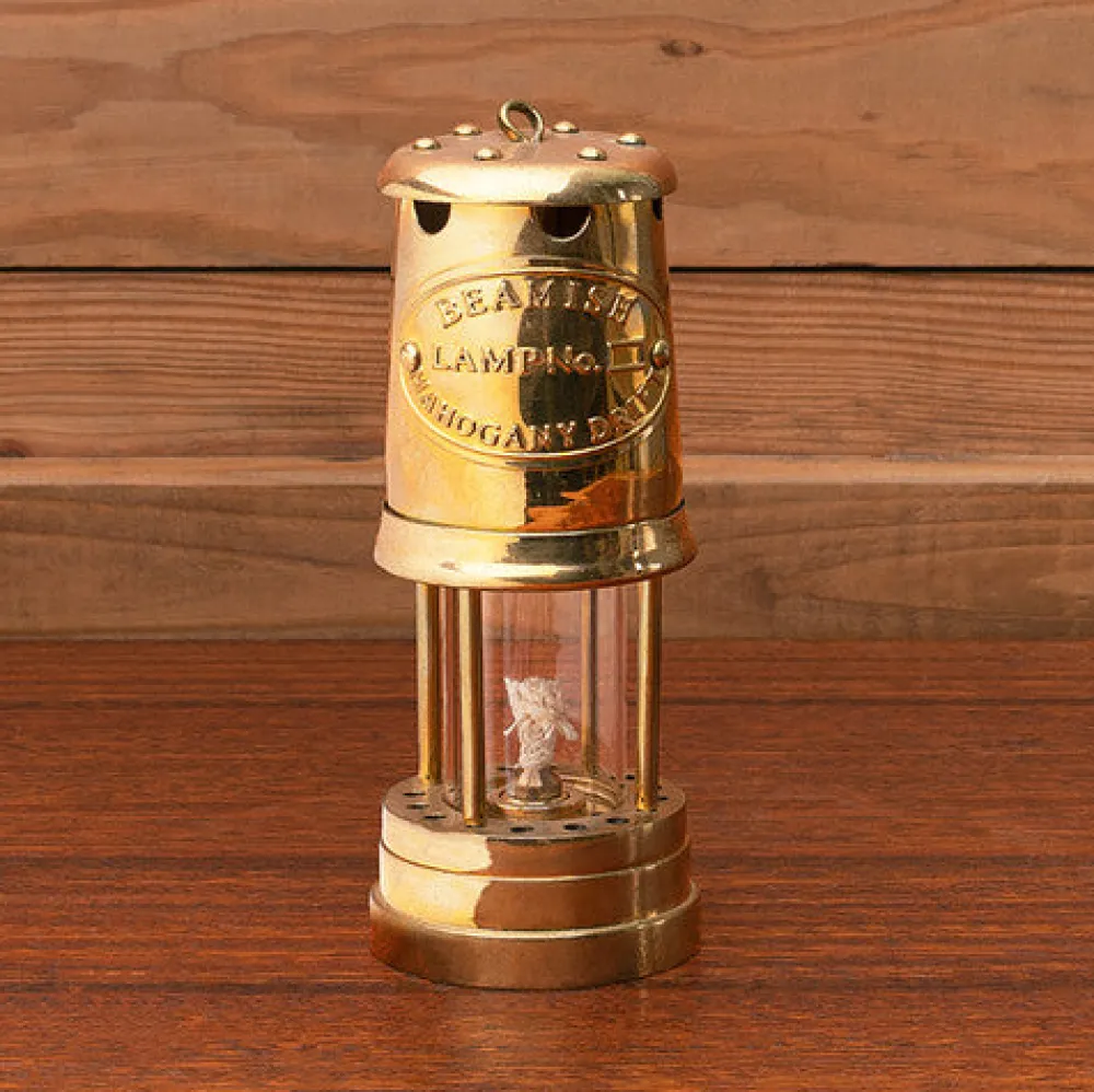 garrett-wade 8" All Brass Oil Table Lamp Clearance