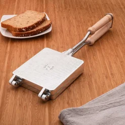 garrett-wade Aluminum Stove Top Sandwich Press/Toaster