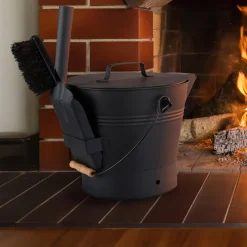 garrett-wade Ash Bucket Fireplace Cleaning Kit Discount