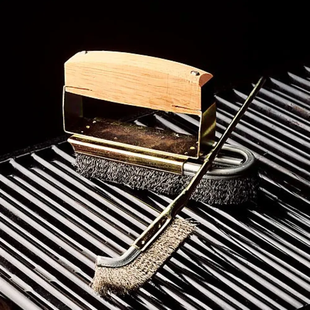 garrett-wade BBQ Steel Brush Set New