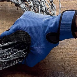 garrett-wade Blue Safety HD Work Gloves (med.)