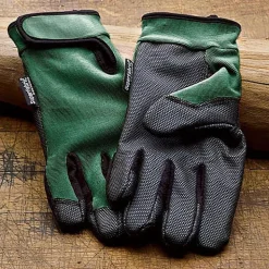 garrett-wade Blue Safety HD Work Gloves (med.)