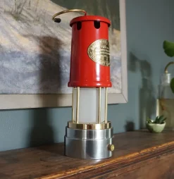 Garrett Wade Coal Miner's LED Lamp in Red Online
