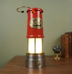 Garrett Wade Coal Miner's LED Lamp in Red Online