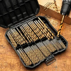 garrett-wade Compact Set of 160 Multiple-Copy Drill Bits Best