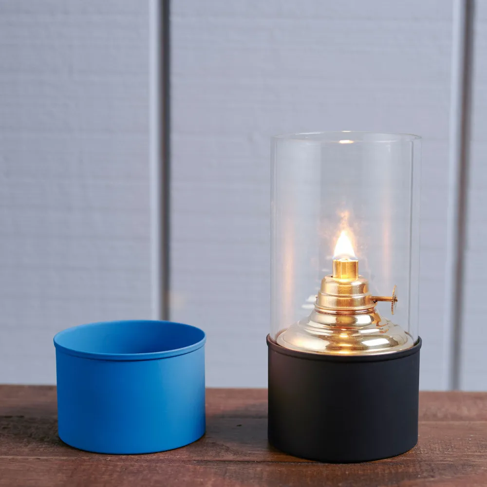 garrett-wade Desktop Oil Lamp with Interchangeable Bases New