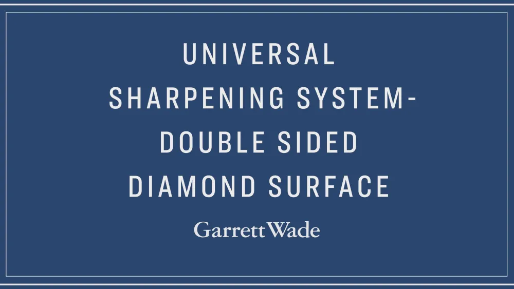 garrett-wade Double-Sided Diamond Surface Sharpener Sale