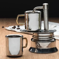 Garrett Wade Double Walled Stainless Espresso Cup New