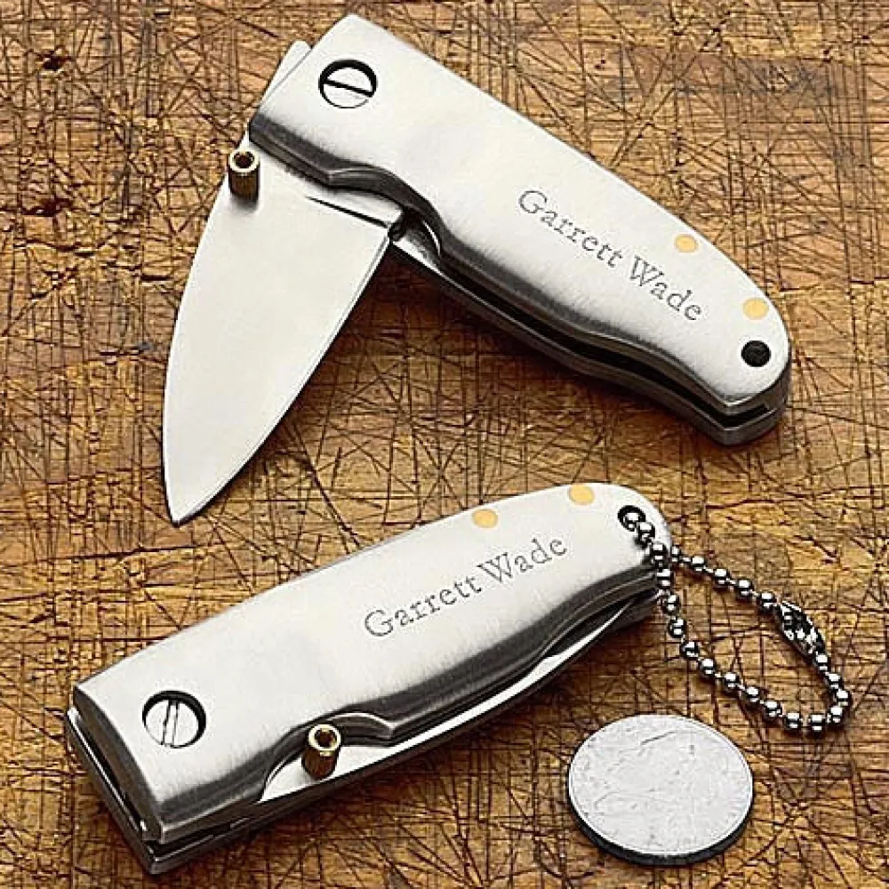 Garrett Wade Drop-Point Pocket Knife Clearance