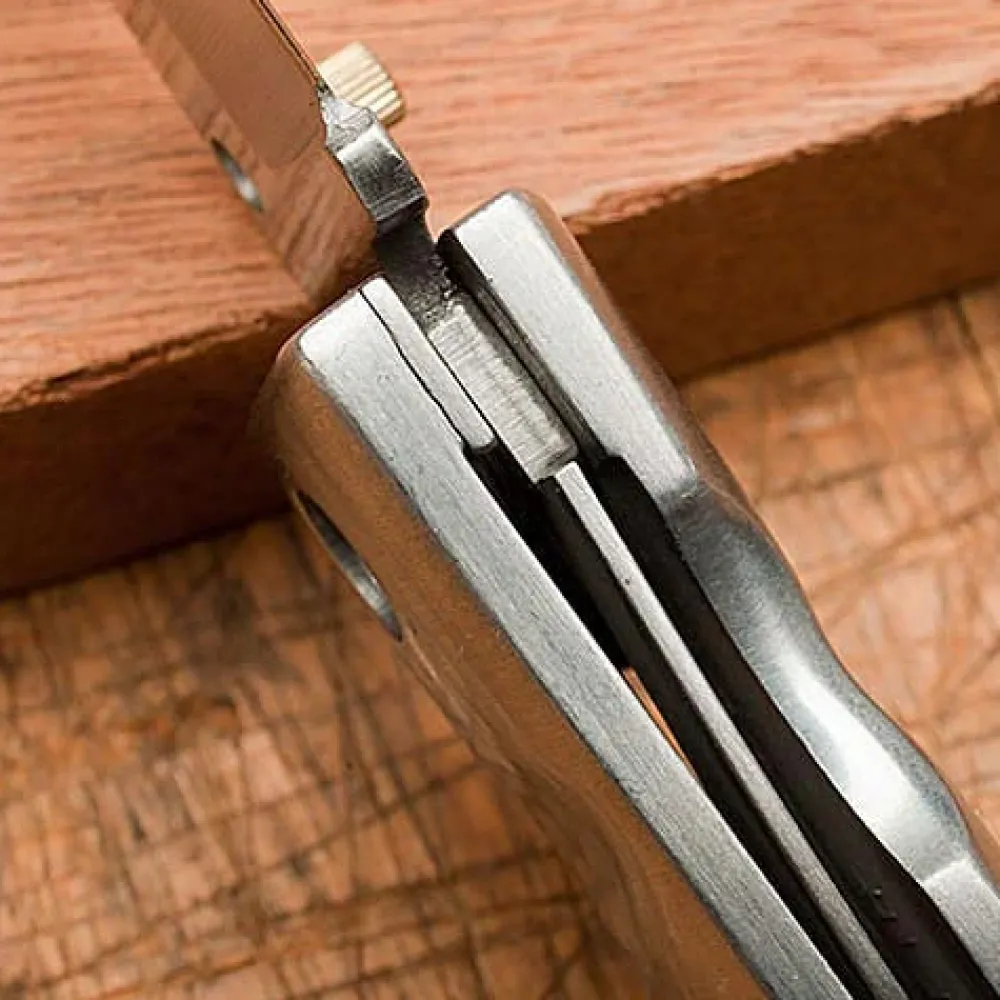 Garrett Wade Drop-Point Pocket Knife Clearance