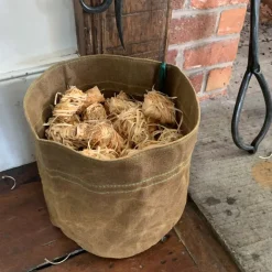 garrett-wade 50 Firelighters with Waxed Canvas Storage Set Outlet