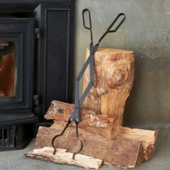 Garrett Wade 25" Fireplace Tools- Iron Log Grabber New