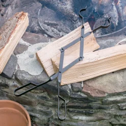 Garrett Wade 25" Fireplace Tools- Iron Log Grabber New