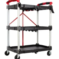 garrett-wade Folding Cart (50lb Capacity Per Shelf) Hot