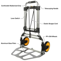 garrett-wade Folding Dolly Cart with 330lb Capacity New