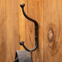 Garrett Wade Forged Iron Double Coat Hook Discount