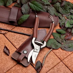 garrett-wade French-Made Trim Pruner & Holster Set New