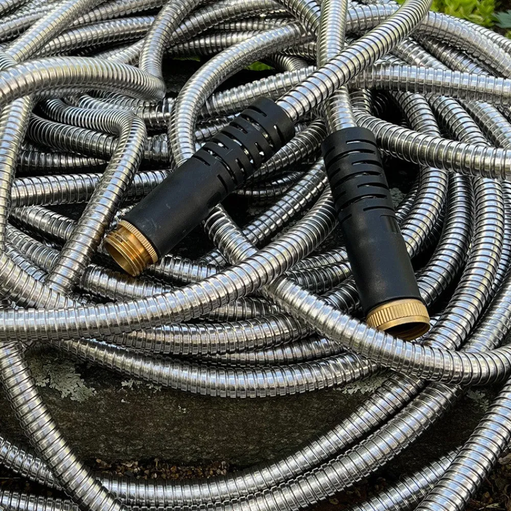 garrett-wade 100 ft. Stainless Steel Garden Hose Outlet