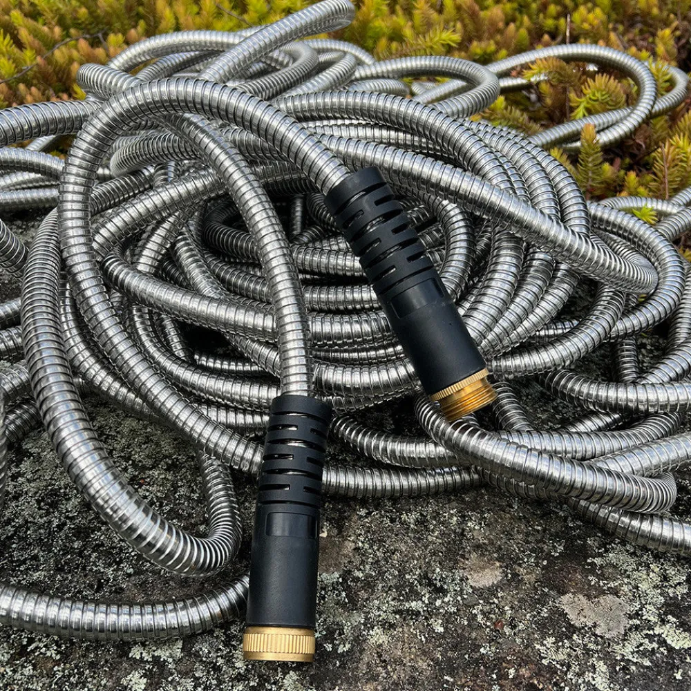 garrett-wade 100 ft. Stainless Steel Garden Hose Outlet