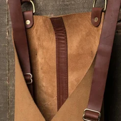 Garrett Wade Full Suede Shop Apron New