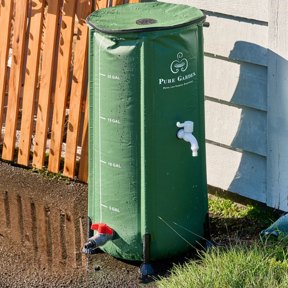 garrett-wade 26-Gallon Collapsible Rain Barrel Clearance