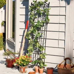 garrett-wade Garden Trellis with Decorative Scrolls- Set of 2 Clearance
