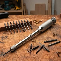 Garrett Wade Yankee Push Drill Includes 16 Bits Online
