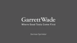 garrett-wade German Circular Sprinkler Discount