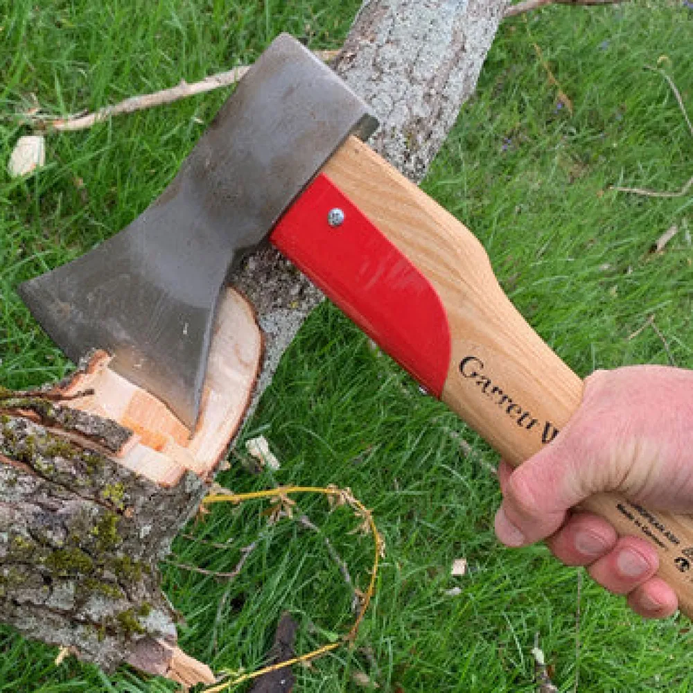 Garrett Wade German Made Forest Axe With Protective Steel Collar Hot