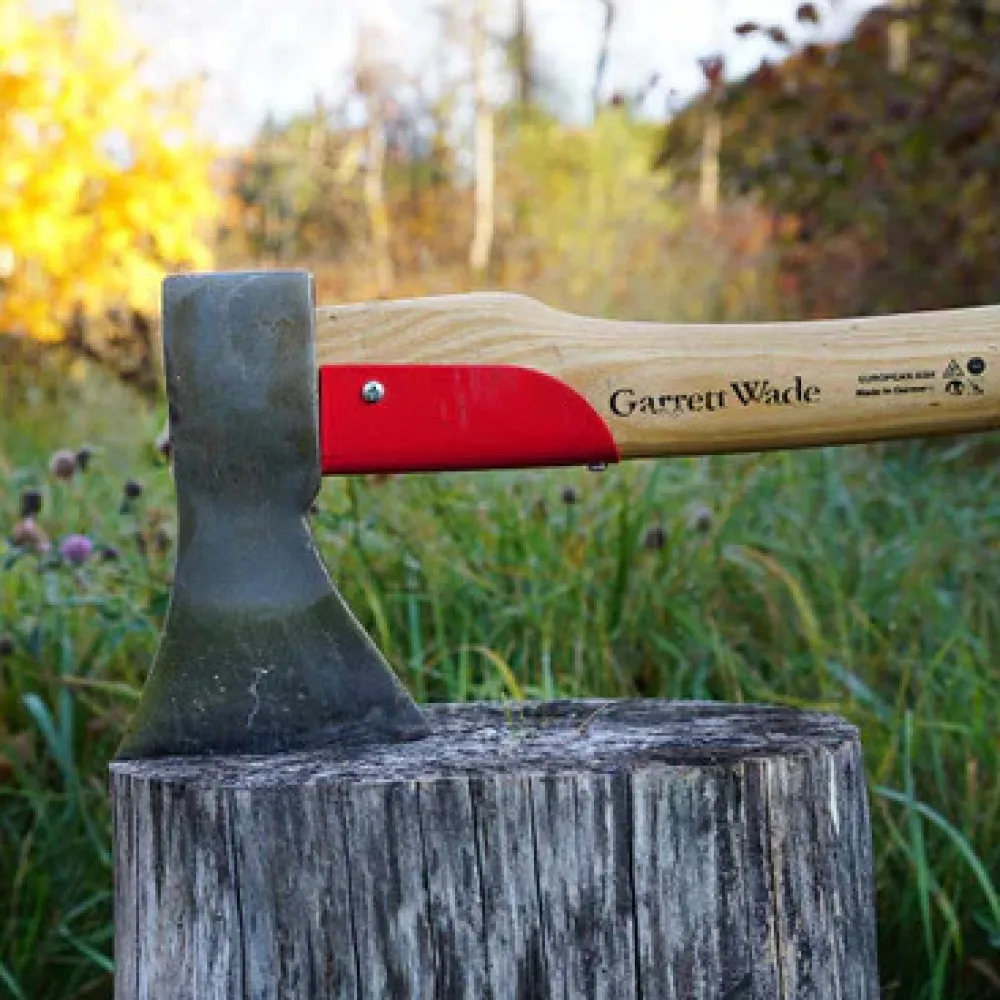 Garrett Wade German Made Forest Axe With Protective Steel Collar Hot