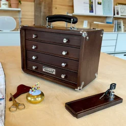 garrett-wade Gerstner International Dark Oak Mini Chest Sale