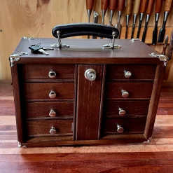 garrett-wade Gerstner International Dark Oak Mini Chest Sale