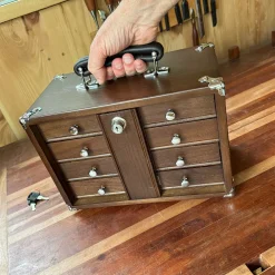 garrett-wade Gerstner International Dark Oak Mini Chest Sale