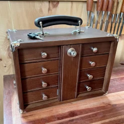 garrett-wade Gerstner International Dark Oak Mini Chest Sale