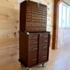 Gerstner International Matched Pair Of Dark Oak Storage Chests New