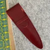 Garrett Wade 6” Gilded Sewing Scissors with French Leather Case