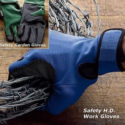 garrett-wade Green Safety Garden Gloves Large