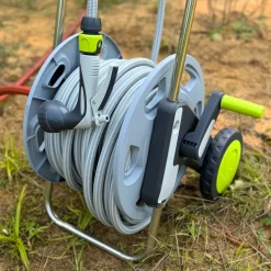 garrett-wade Guided Hose Reel with 100' Ultra Tough Hose Clearance