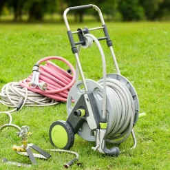 garrett-wade Guided Hose Reel with 100' Ultra Tough Hose Clearance