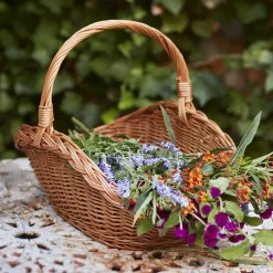 garrett-wade Handwoven Wicker Garden & Home Basket Outlet