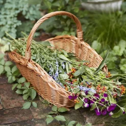 garrett-wade Handwoven Wicker Garden & Home Basket Outlet