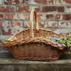 garrett-wade Handwoven Wicker Garden & Home Basket Outlet