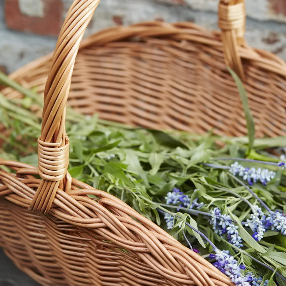 garrett-wade Handwoven Wicker Garden & Home Basket Outlet