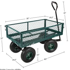 garrett-wade Heavy Duty Utility Wagon Cart Clearance