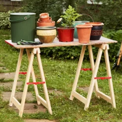garrett-wade Heavy Duty Work Sawhorse Set Online