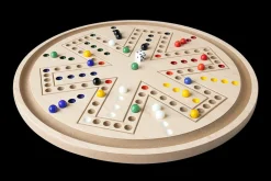 Garrett Wade 2-in-1 Handcrafted Aggravation / Chinese Checkers Game