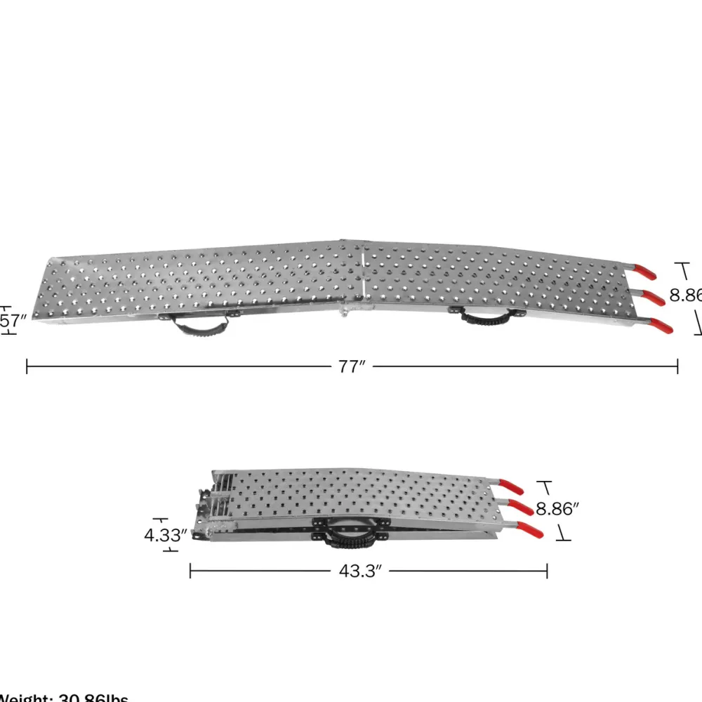 garrett-wade 77 In. Loading Ramps Set of 2 Clearance