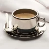 garrett-wade Insulated Stainless Steel Coffee Cup, Saucer Clearance